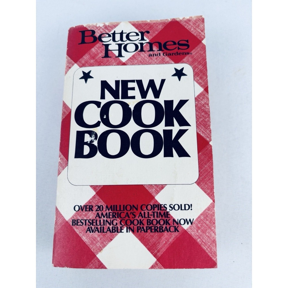 Better Homes And Gardens Cookbook Vintage 1981 4th Printing Paperback Book